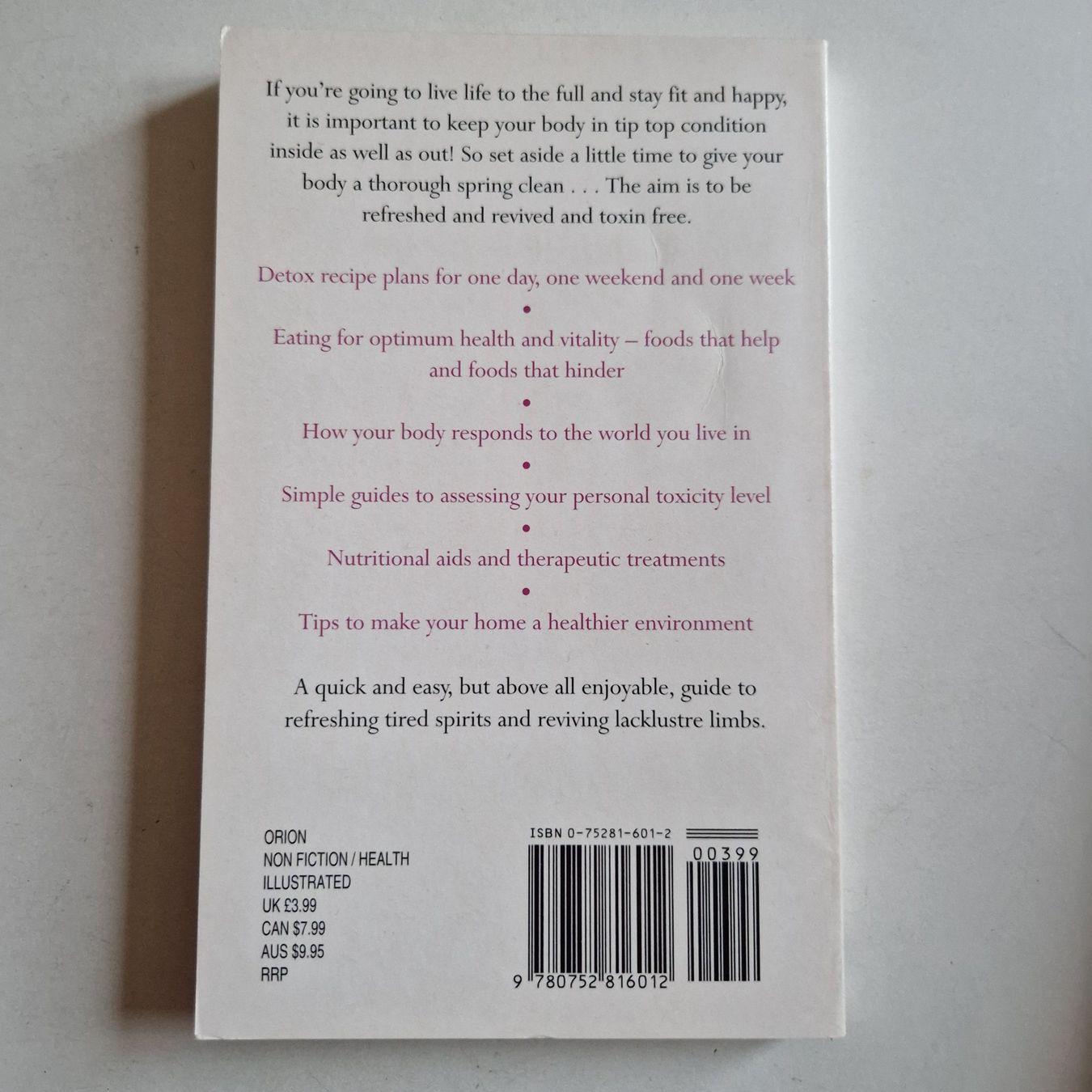 Libri: Spring Clean your System – Nuovo (secondo la descrizione) da Rüti ZH venduto da Gigelisuppe 1