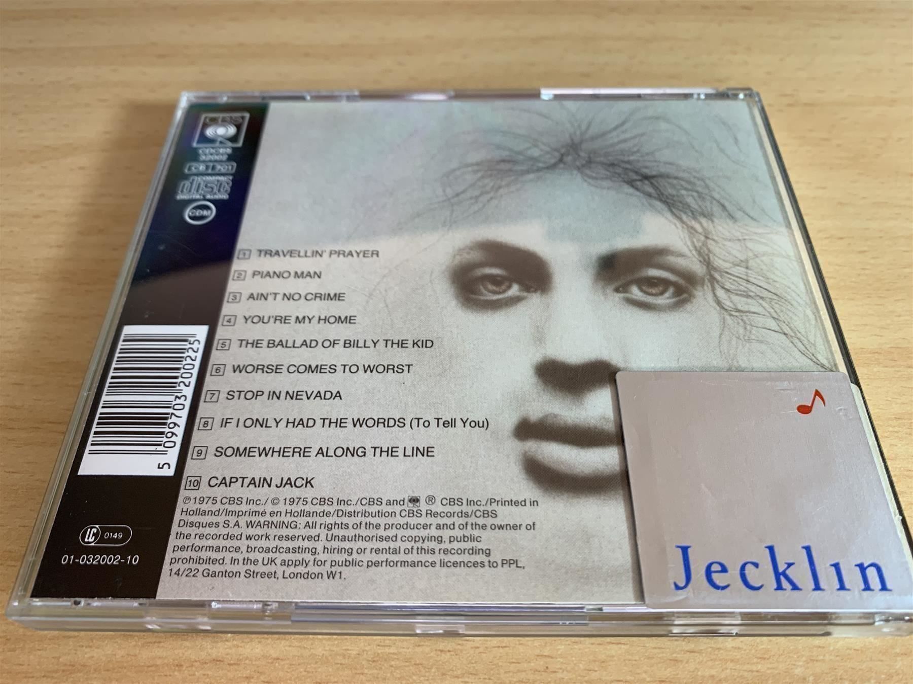 CD: Billy Joel – Piano Man – Usato da Rikon im Tösstal venduto da Alpenmutz 1