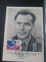 German Stepanowitsch Titow - Kosmonaut †2000 - handsig.