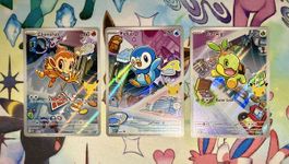 Pokémon Chimchar, Piplup, Turtwig Promos