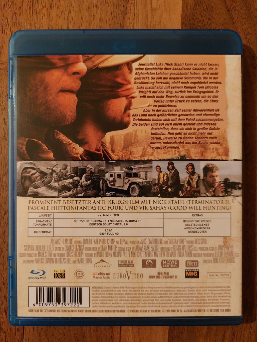 Tutti i DVDs: Blu Ray - Hölle Afghanistan – Usato da Rheinfelden venduto da FilmAuktion 1