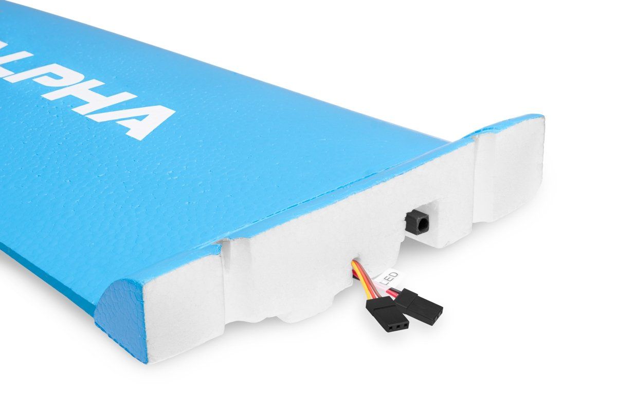 Modellismo RC: Alpha 1500V2 ARF - blaue Version mit LED Beleuchtung – Nuovo e nell'imballaggio originale da Balsthal venduto da Jetline 7