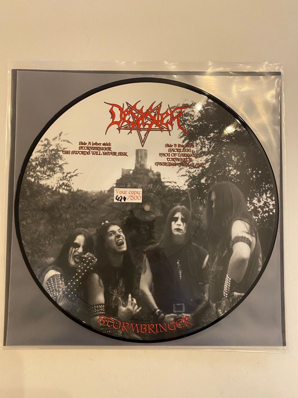 Schallplatten: DESASTER - BLACKENED THRASH METAL - PD Stormbringer – Gebraucht aus Egg b. Zürich von superman1975 2