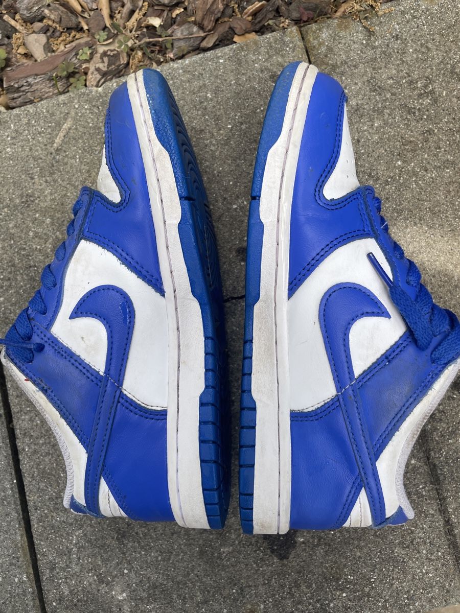 Nike Scarpe da uomo: Nike Dunk Low, taglia 38 blu/bianco – Usato da Gudo venduto da sox80 1