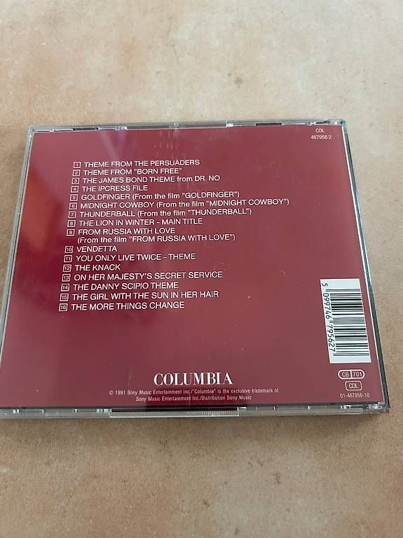 CD: John Barry Great TV & Filmhits – Usato da Wiggiswil venduto da Cwi0 1