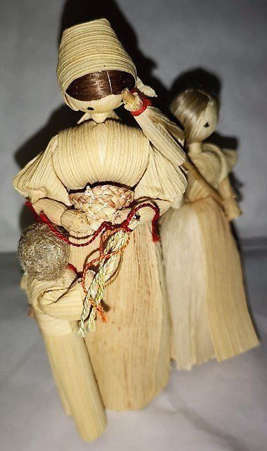Figurines: Maisblatt Mutter mit 2 Kinder – Neuf (Voir description) à Lutzenberg par Pinschi01 1