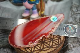 Achat  Scheibe  Rot  Wunderschön       ab  1.-     Räumung