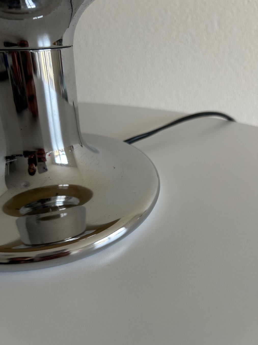 Lampade: Tischleuchte Glaskugel 60/70er Jahre – Usato da Zürich venduto da hel_syv5 3