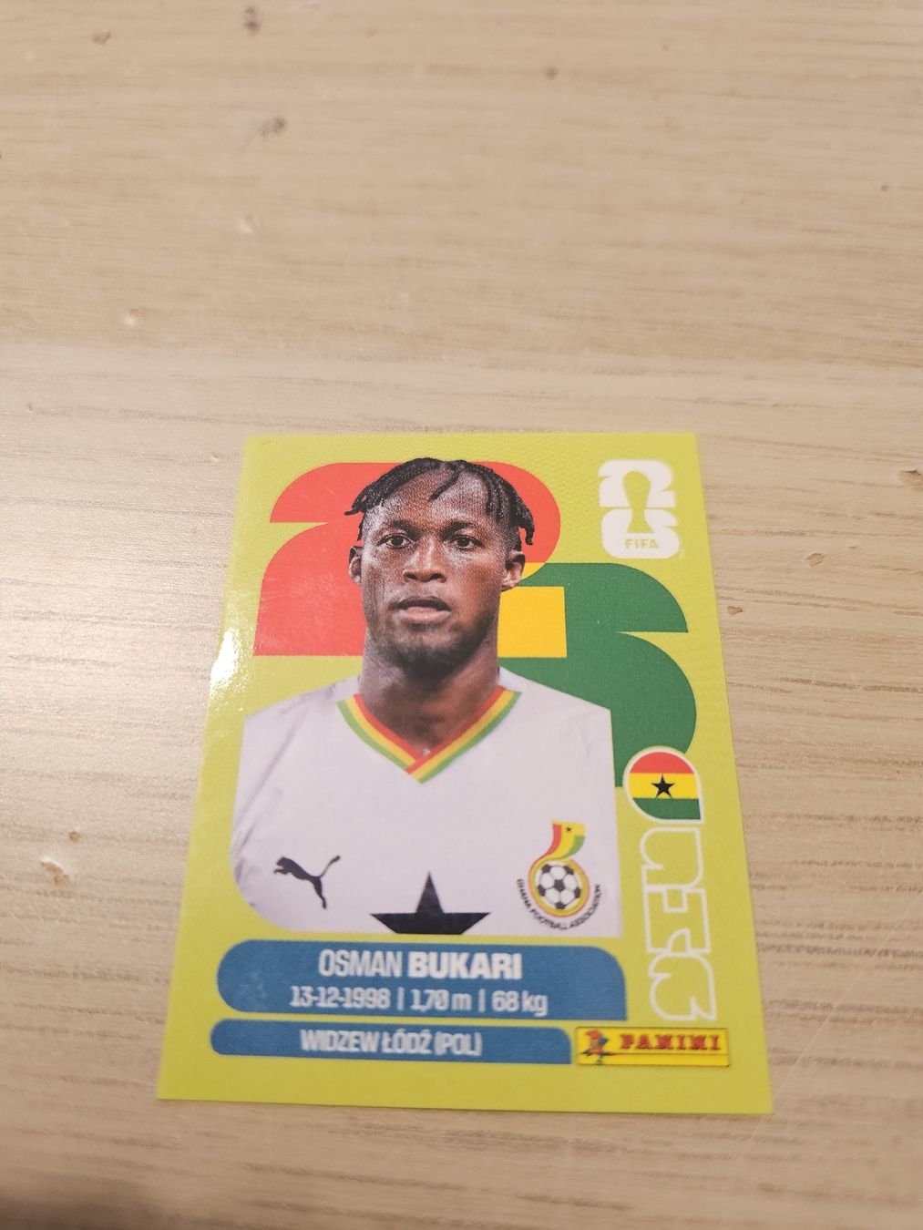 Panini Cartes à collectionner: Panini WM 2026 GHA 19 – Neuf (Voir description) à Genève par jerdinho1209