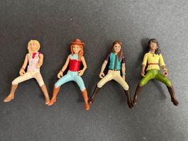 Schleich Figuren Lisa Hannah Sofia Sarah Reiter Reiterinnen