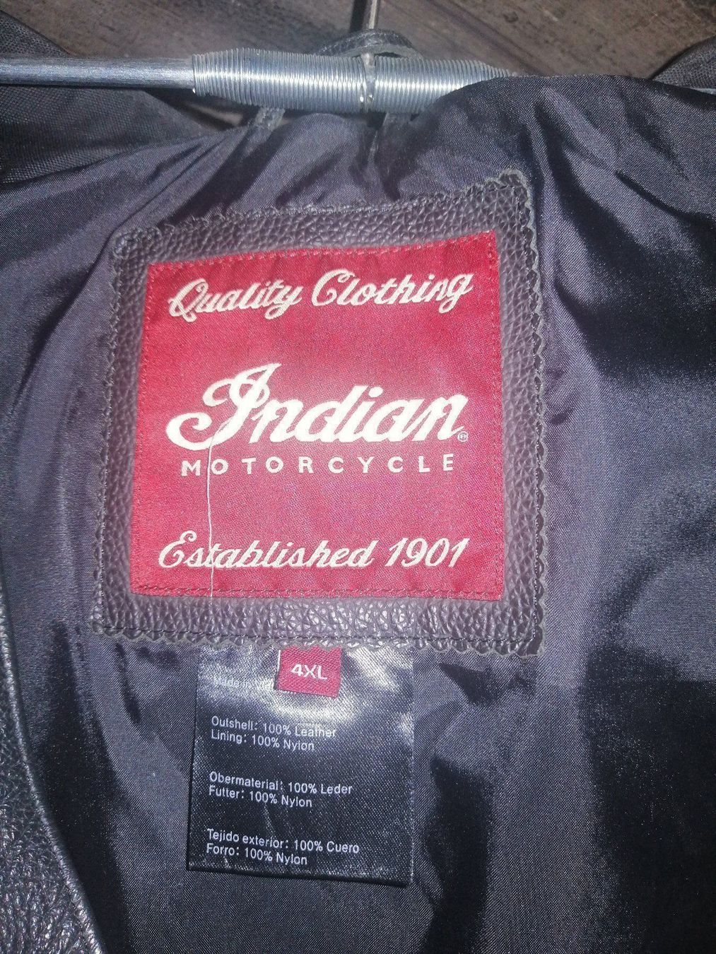 Indian Motorcycle Alle Motorradersatzteile: Indian  Gilet Cuir   4XL – Gebraucht aus Cheyres von Capitain 3