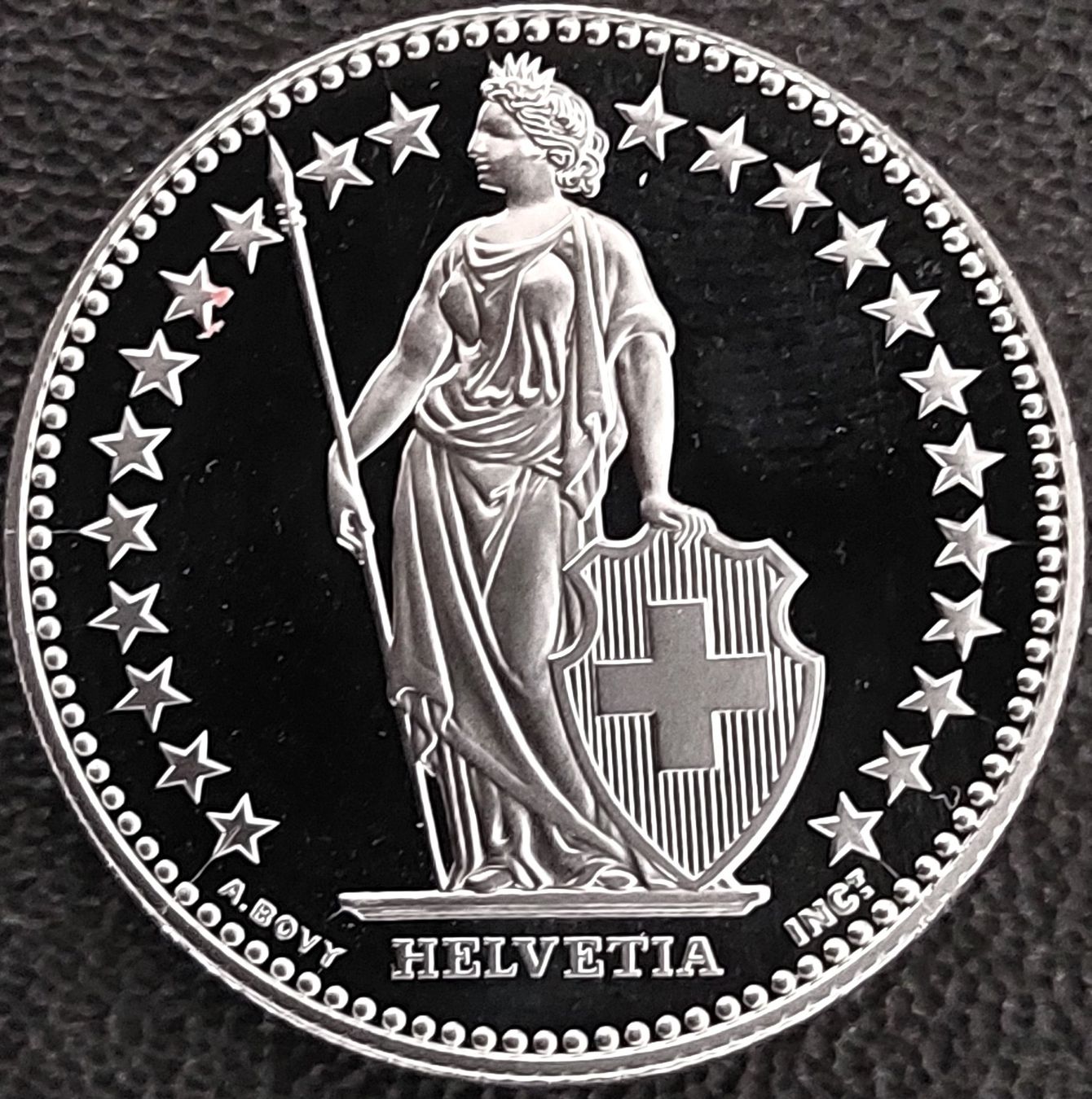 Tutti le monete: 2 Franken 2000 stgl. / aus Münzsatz – Nuovo (secondo la descrizione) da Arch venduto da coinsandmore 1