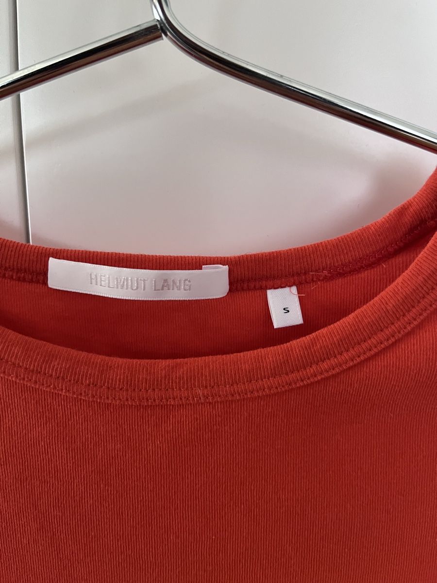Helmut Lang Top: Helmut Lang Orange Cold Shoulder Top, Grösse S – Nuovo (secondo la descrizione) da Baar venduto da 4sale-tina 2