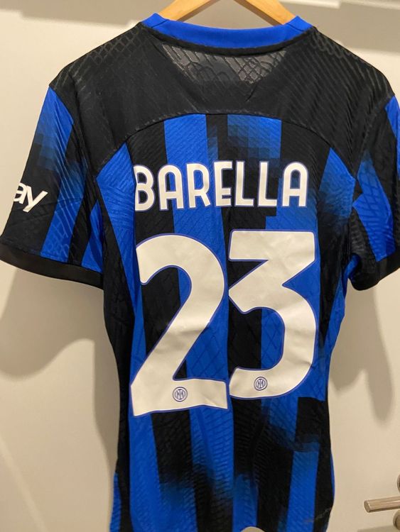 Maglia Ufficiale Inter Home 2025-2026 – Barella, Replica Betsson Sport, Adulti E Bambini