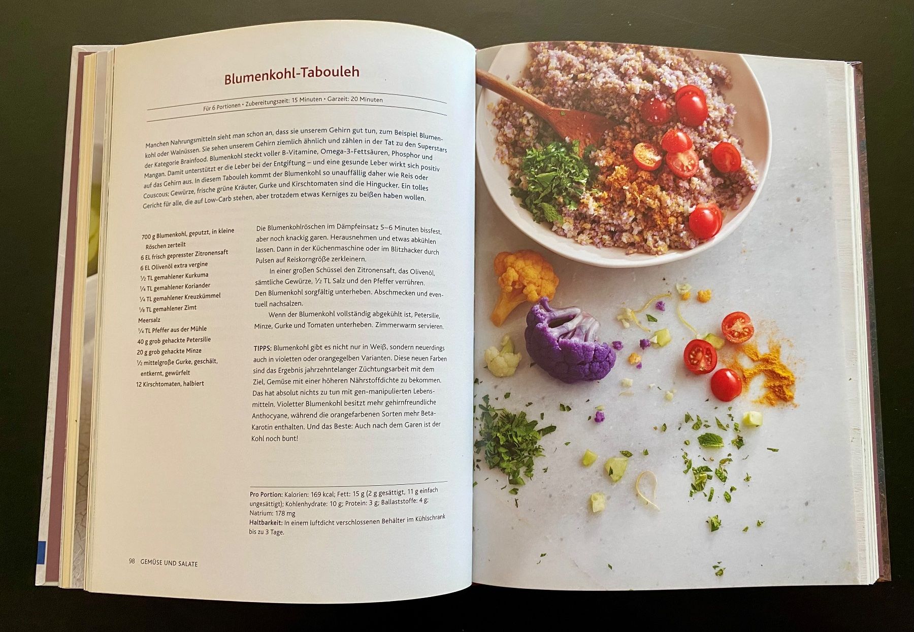 Libri: BRAINFOOD / KOCHBUCH – Usato da Nussbaumen AG venduto da schuba2000 3