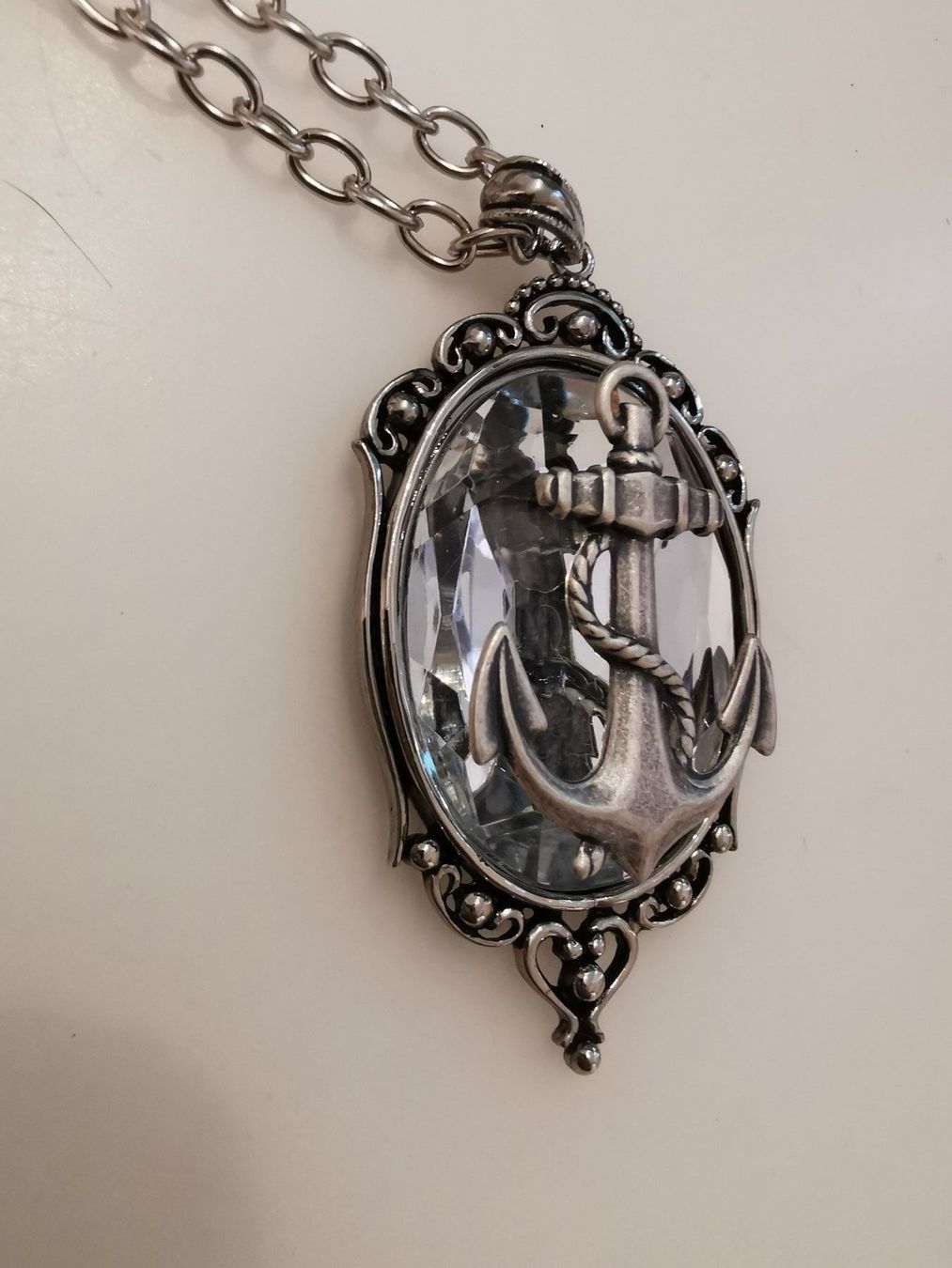 Catenine: Halskette Sailor Anker weiss / silber – Nuovo e nell'imballaggio originale da Fischbach-Göslikon venduto da PitBullDoll 1