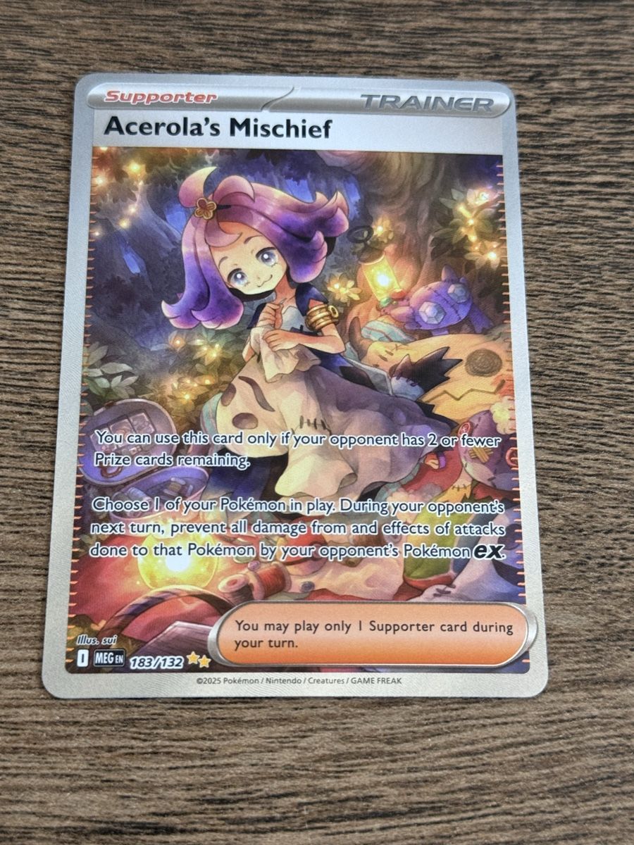 Pokémon Carte collezionabili: Pokemon Acerolas Mischief 183/132 EN – Nuovo (secondo la descrizione) da Etzelkofen venduto da Hehler