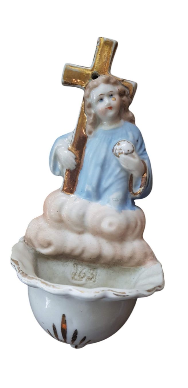 Figuren: Weihwasser Engel antik 1900 – Gebraucht aus Mörschwil von antiksalon21 1