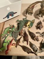 Grosse Dinosaurier und andere Tier Sammlung mit Box