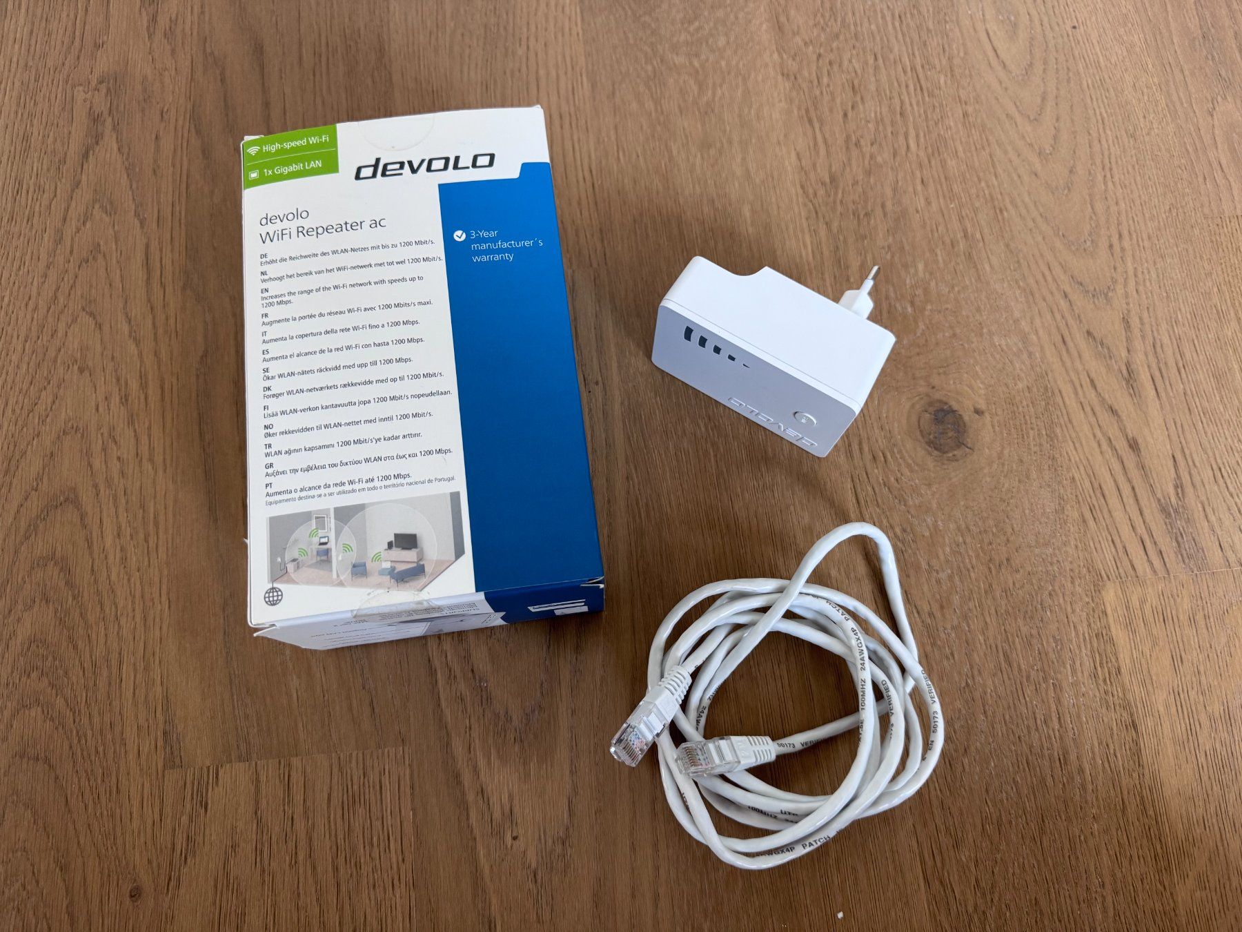 Devolo WiFi: Devolo Wifi Repeater ac – D'occasion à Geuensee par Tietoss 1