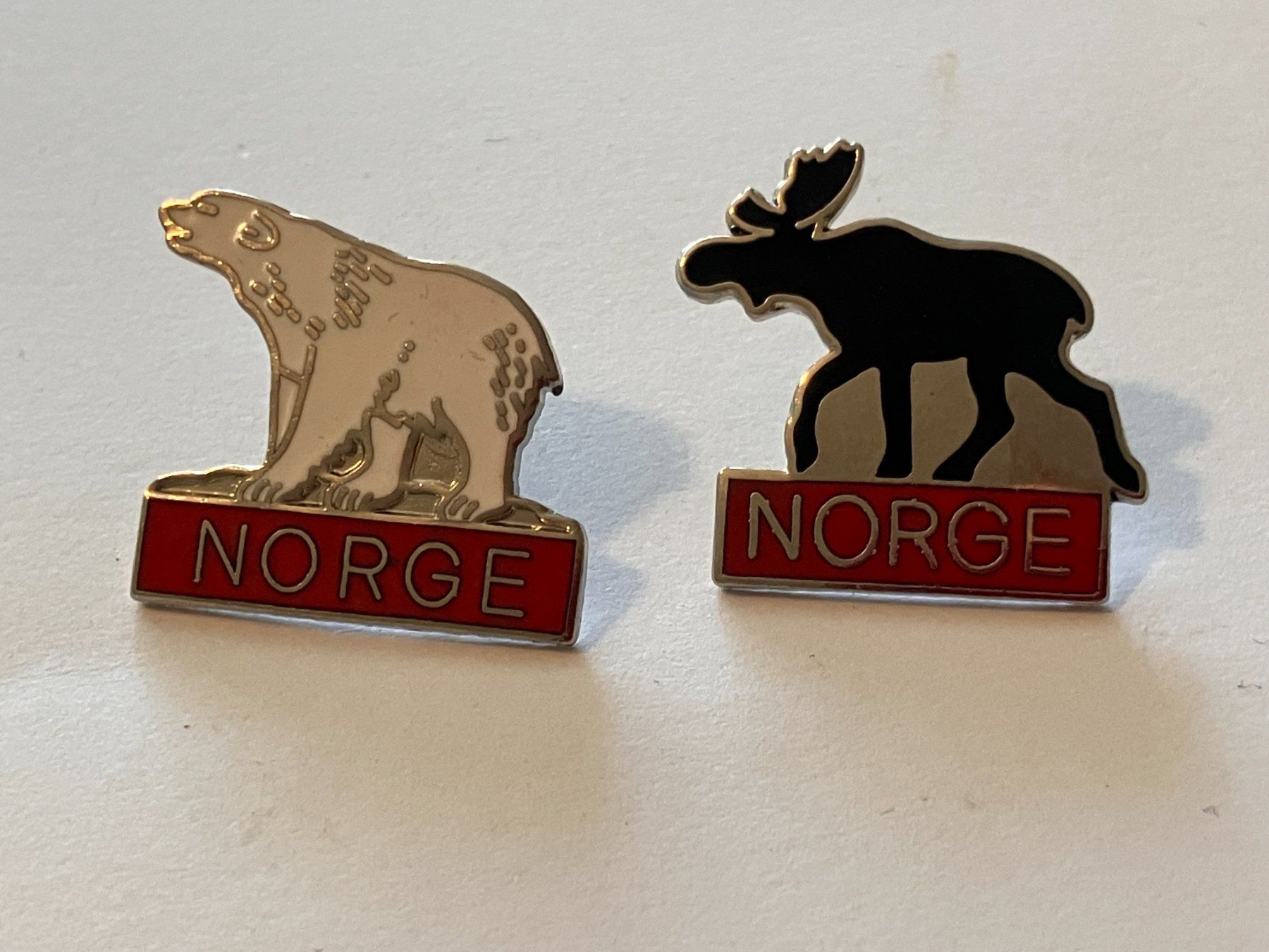 Plaketten & Abzeichen: 2 Pin Norge – Gebraucht aus Basel von djwwpp