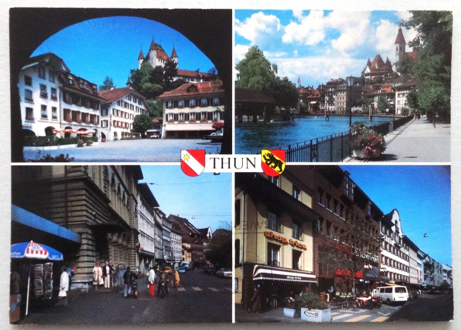 Cartoline postali: Thun, Bälliz – Usato da Fétigny venduto da Billy2miny