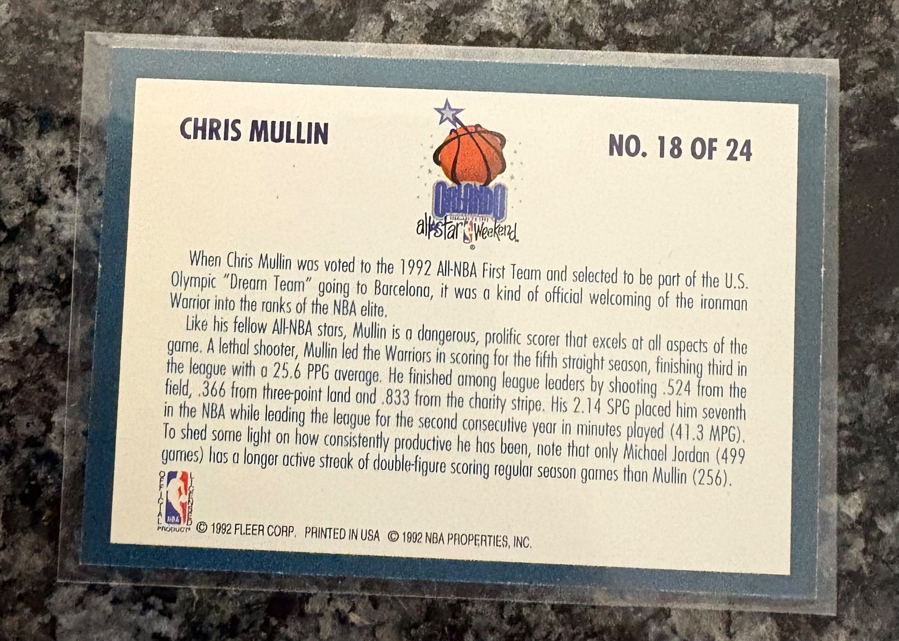 Nba Carte collezionabili: NBA Chris Mullin Fleer All Star Card – Nuovo (secondo la descrizione) da Muttenz venduto da joba23 1
