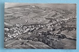 Courfaivre - Centre du Village - Vue Aerienne - 1954