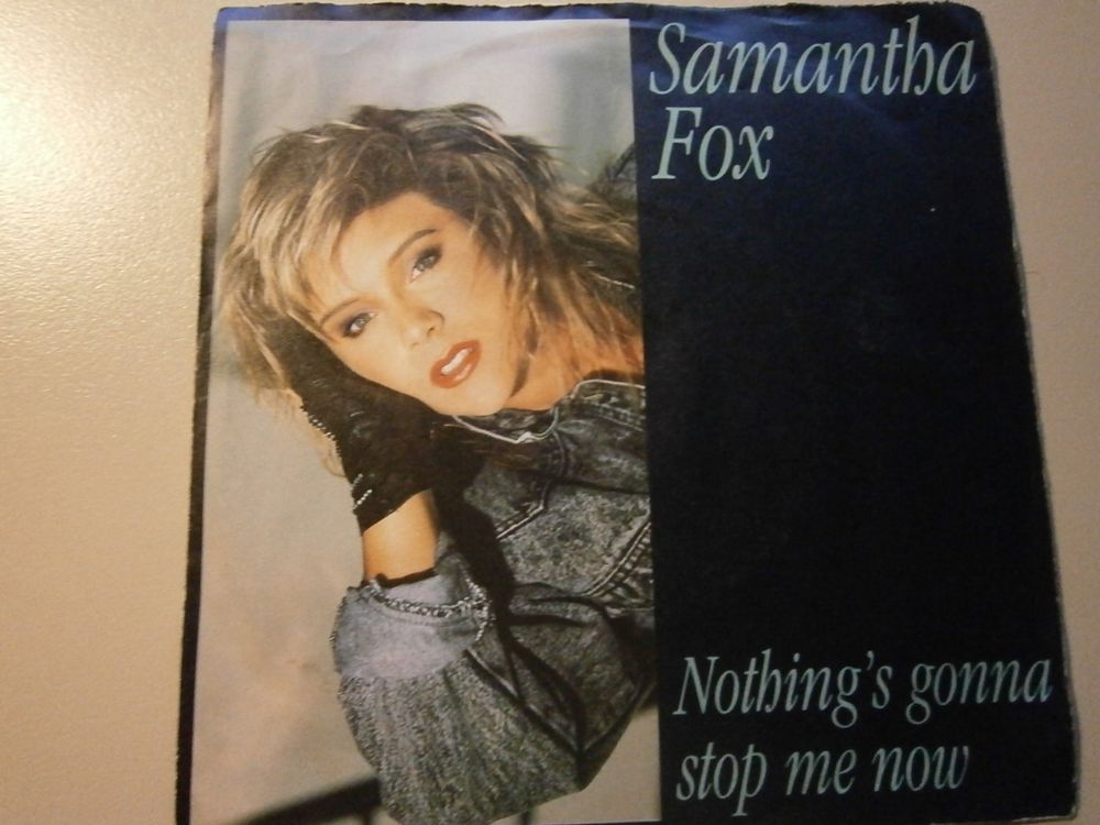 Vinyl Single Samantha Fox Nothings Gonna Stop Me Now Kaufen Auf Ricardo 