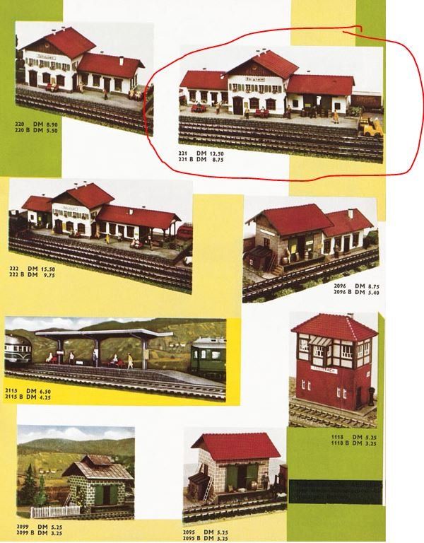 Modellini di ferrovie: Vau-Pe H0: Bahnhof Bergheim – Usato da Niederhasli venduto da rail-duerst 6