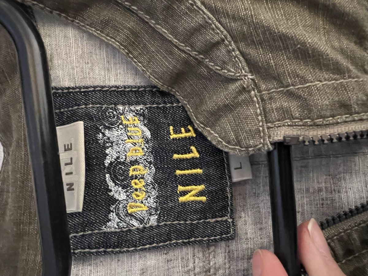 Nile Vestiti: NILE Jeans Kleid, Leinen / Baumwolle, Grösse L – Usato da Langenthal venduto da Alperose_5 7