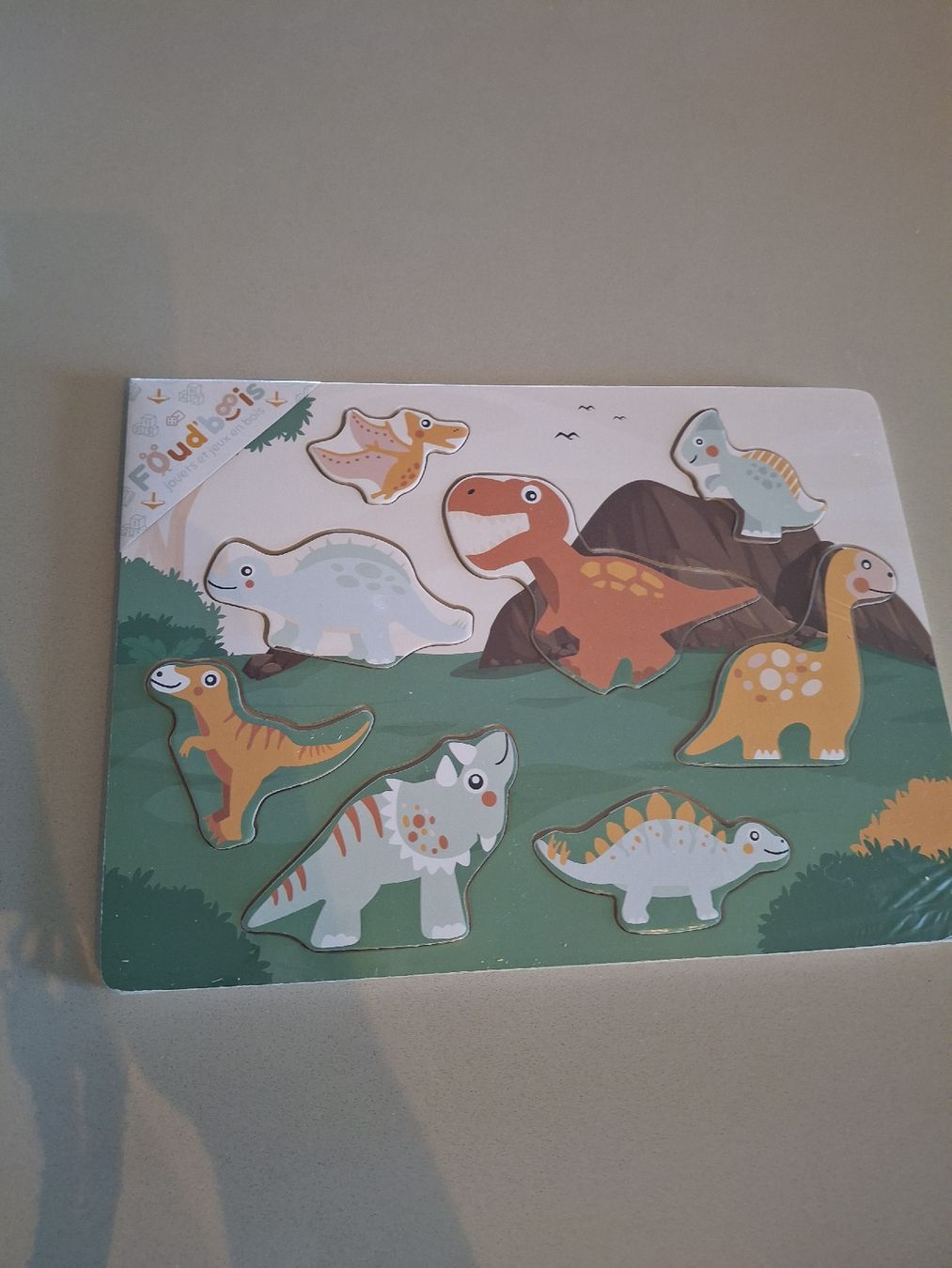 Puzzle: Holzpuzzle Dinosaurier. neu! – Nuovo e nell'imballaggio originale da Oberentfelden venduto da lis_hau