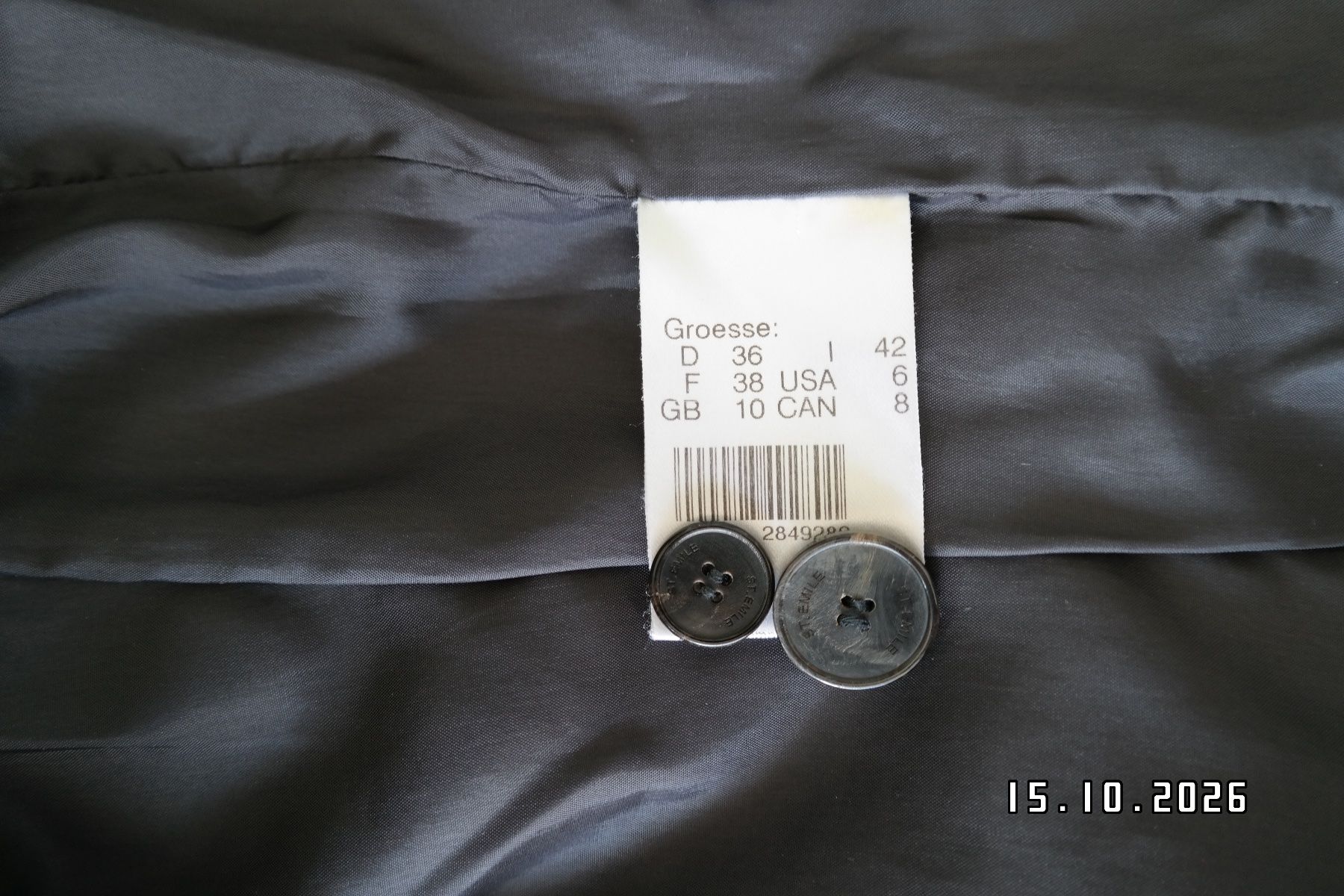 Jacken: Nappa Lederblazer St. Emile – Gebraucht aus Winterthur von Dagmar-Steffen011 5