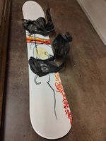 Snowboard Salomon 154 - Burton Bindung Classic M