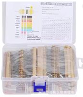 3120Stk 1/4W 5% Kohleschicht Widerstände Box Kit 156 Werte