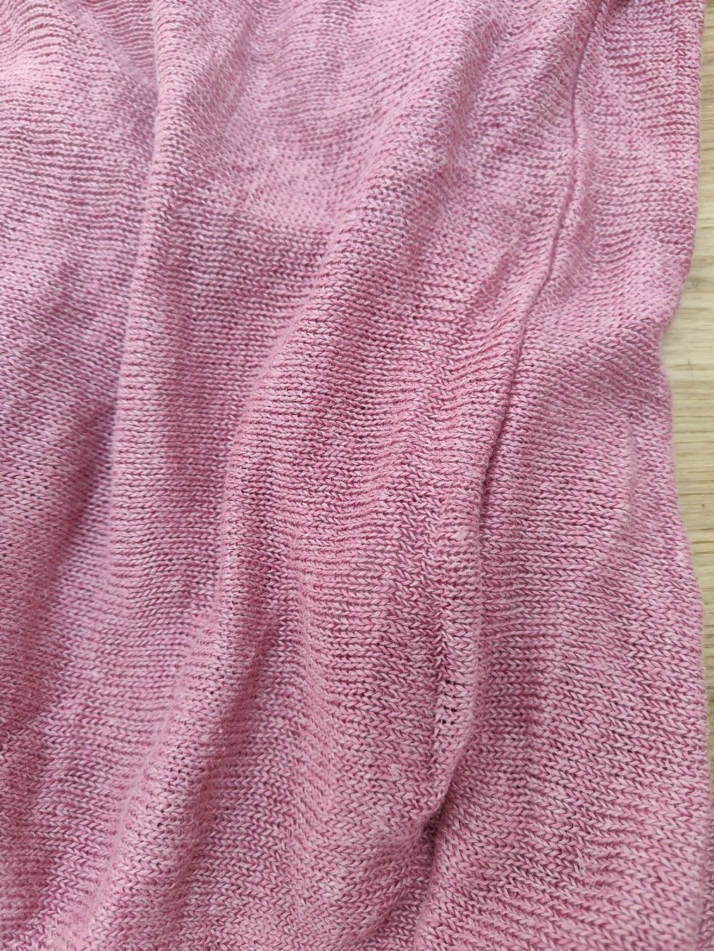 Nile T-shirt: Leichtes Sommerpullover/tshirt Pink Leinen/Hanf Gr. S – Usato da alikon venduto da creativia 2
