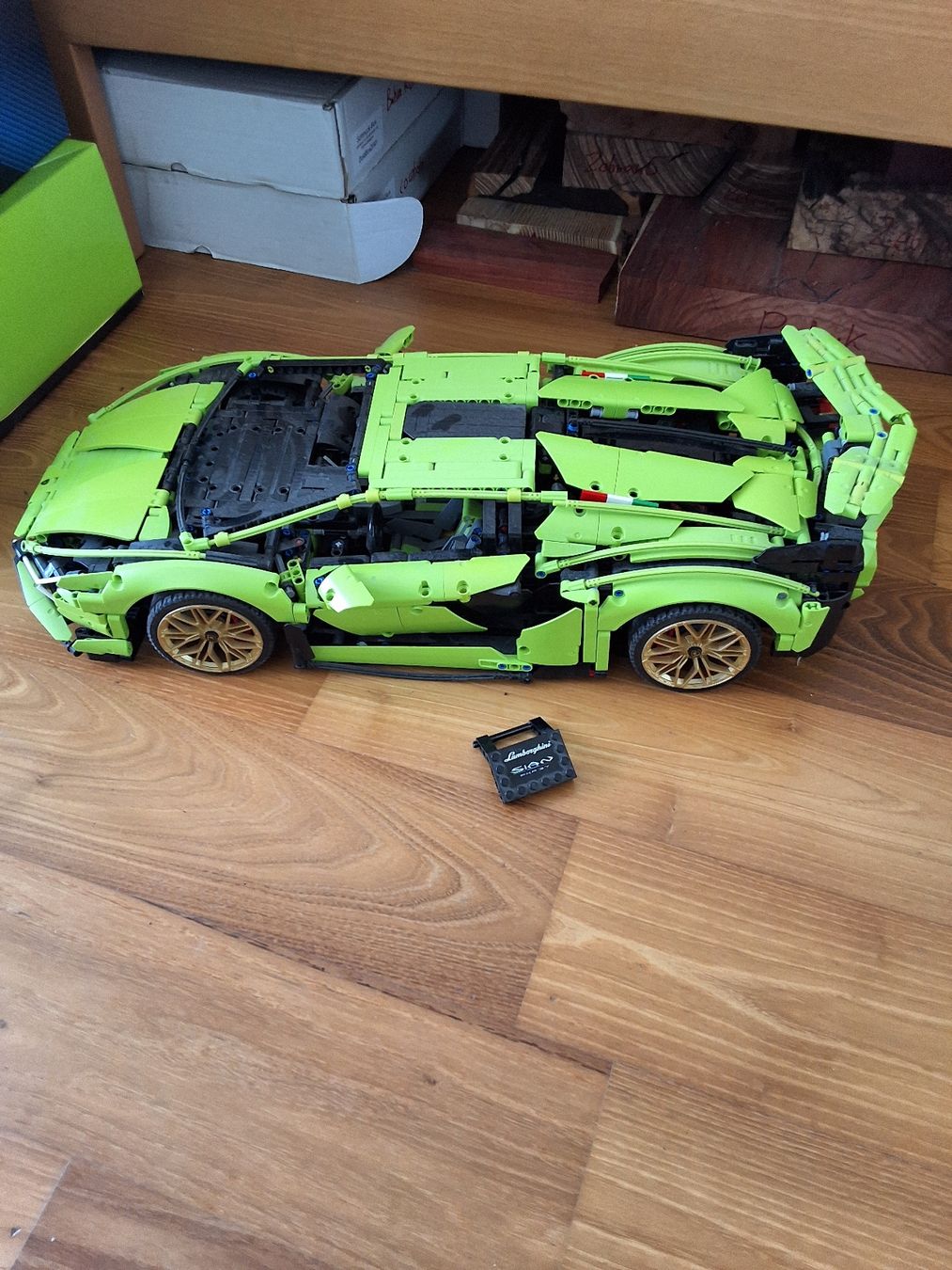 Lego Jeux de construction: Lego Technic Lamborghini Sian – D'occasion à Birrwil par and_bp8z