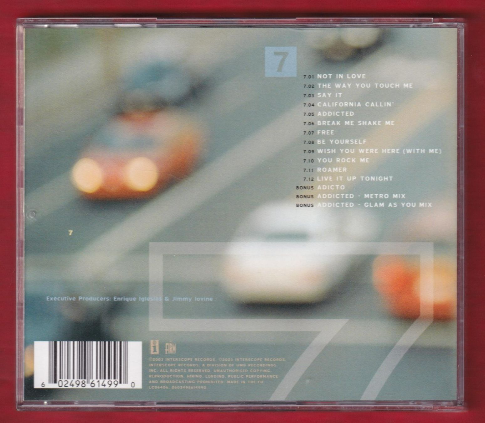 CDs: Enrique - 7 (CD) – Gebraucht aus Zürich von Pfluftl2000 1