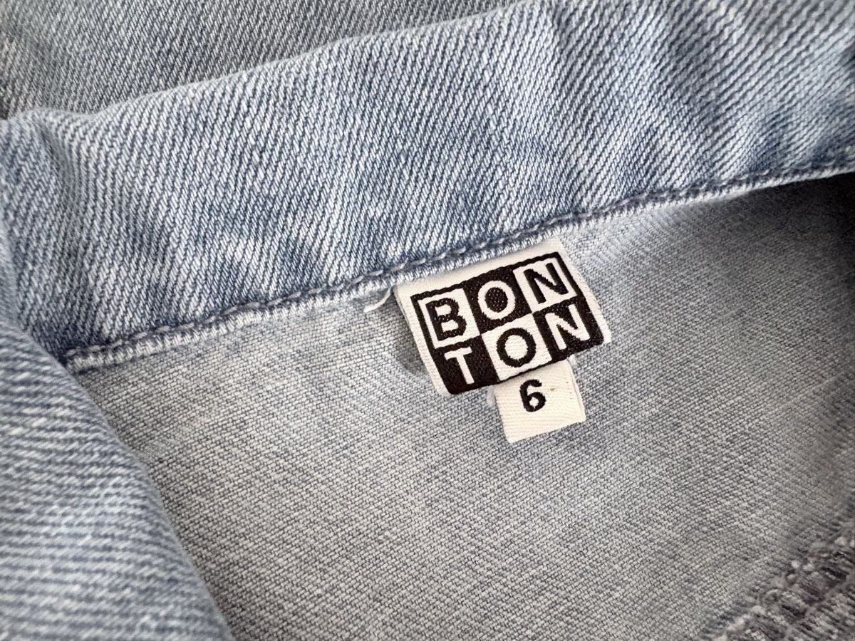 Giacche & Cappotti: Bon Ton, Jeansjacke, 110/116 – Usato da Zürich venduto da Pokimoki_1 1