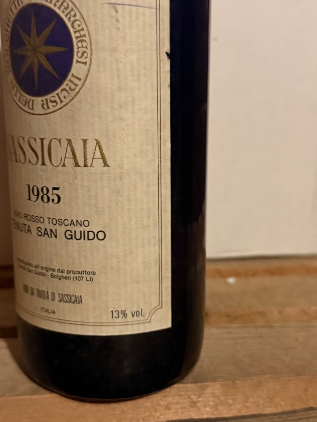 Vino: EXCEPTIONNEL !!! SASSICAIA 1985 Millésime du siècle – Nuovo (secondo la descrizione) da Roche VD venduto da avediscipule 3