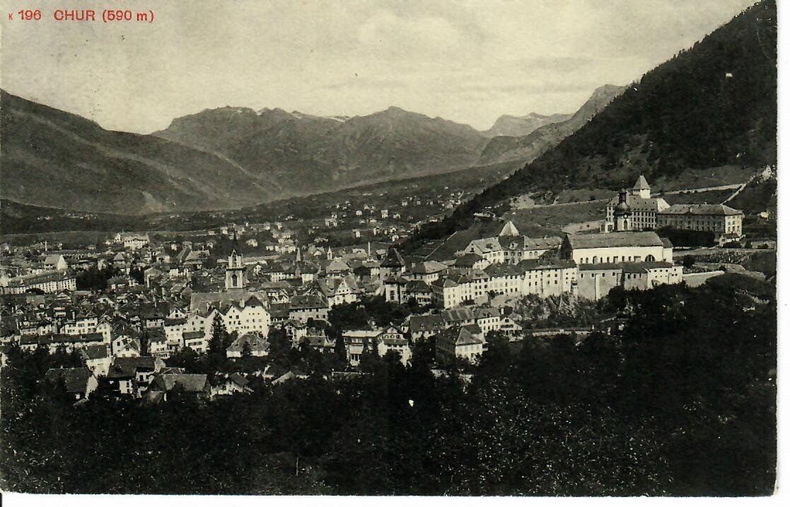 Ansichtskarten: Chur – Gebraucht aus Hochdorf von Ziegel-16