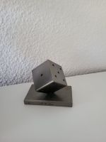 🎲 Stylischer Metallwürfel als Deko oder Geschenk – Signiert