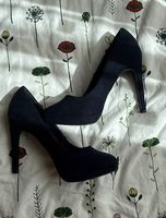 High Heels Gr. 38  Neu & Dunkelblau
