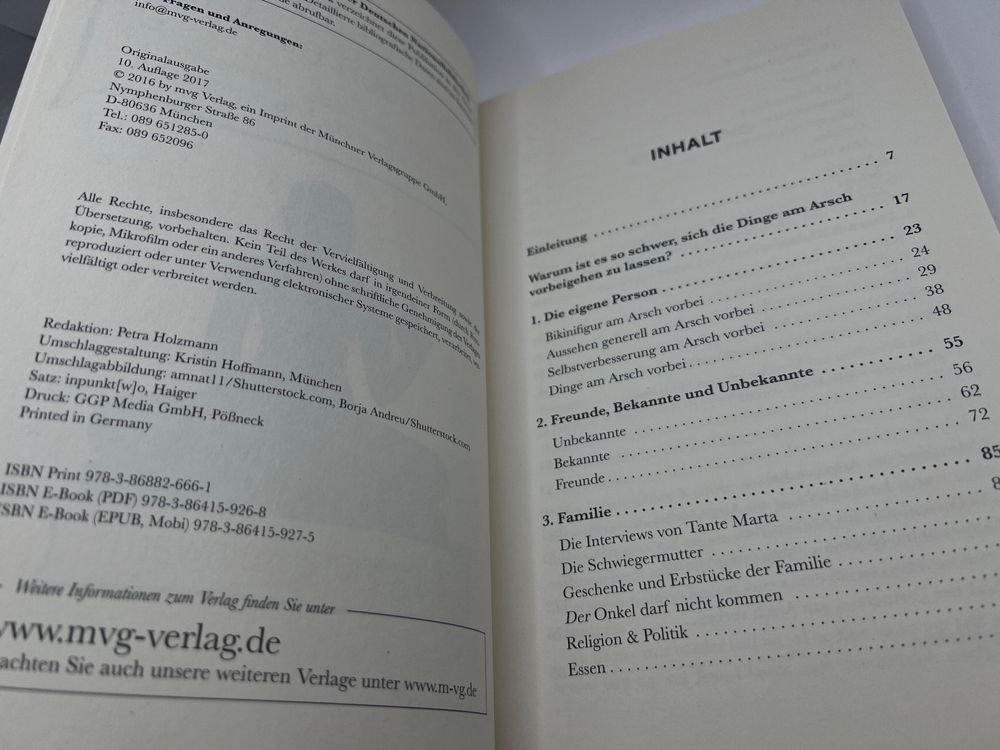 📖 Am Arsch vorbei geht auch ein Weg Alexandra Reinwarth (Neu (gemäss ...