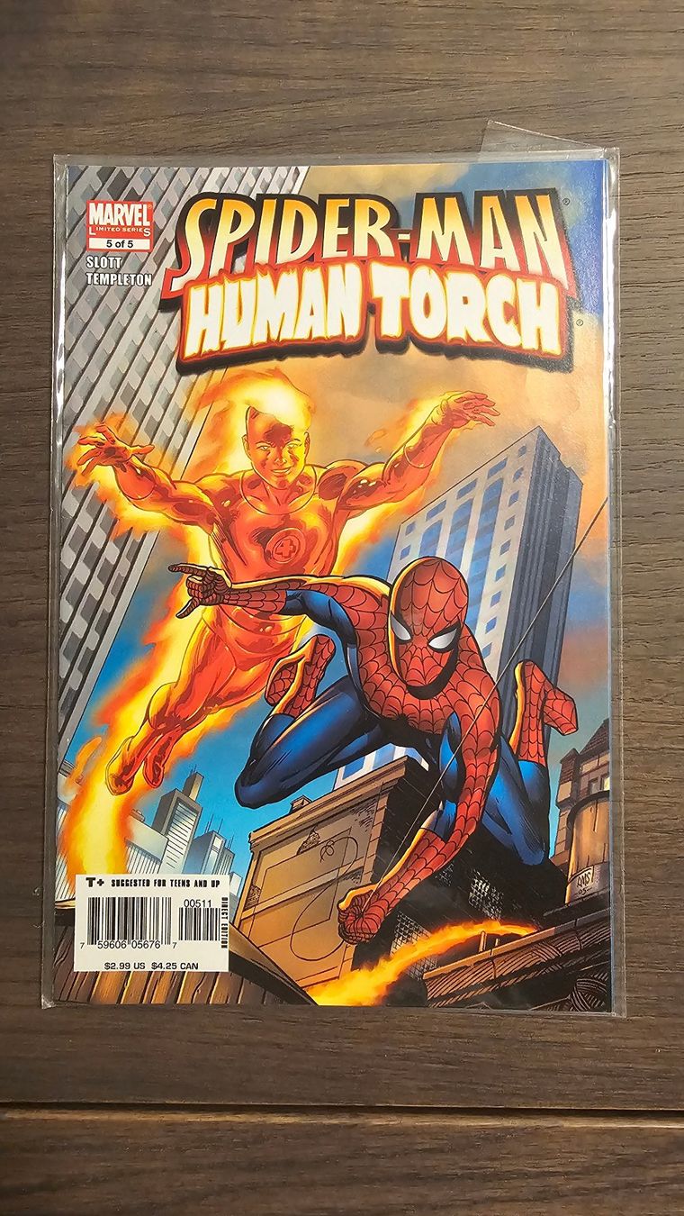 Fumetti: Comics Marvel Spider-man/Human Torch - Issues #1-5 2005 ENG – Nuovo (secondo la descrizione) da Meyrin venduto da bigjoejr69 5