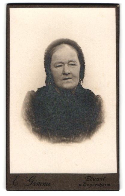 Fotografie & Manifesti: Fotografie C. Gimmi, Flawil, Portrait ei – Usato da Berlin venduto da bartko-reher