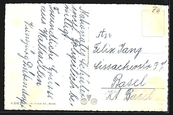 Cartes postales: Wallisellen, Bahnhof, Hotel Linde, Bahnh – D'occasion à Berlin par bartko-reher 1