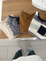 H&M Basic Shirts, Gr. 110/116, Top Zustand, 4 Stück