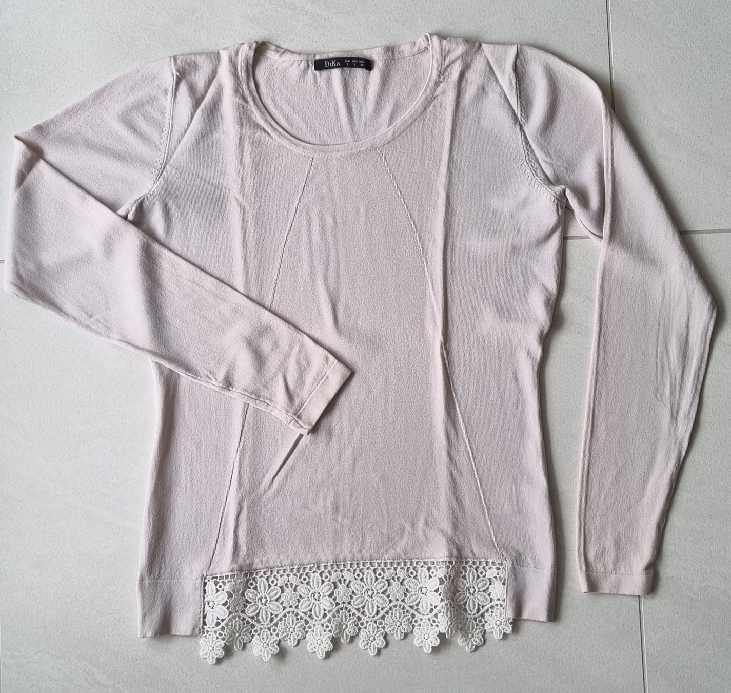Maglioni & Felpe: DiKa Pullover, beige, Gr. S, mit Spitze, Top Zustand! – Usato da Benglen venduto da ma5_7q8j 3