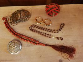 Modeschmuck, Gebetskette, Rosenkranz, Lot